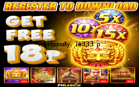 Additionally, Jili333 provides various entertainment options, including live streaming and interactive content